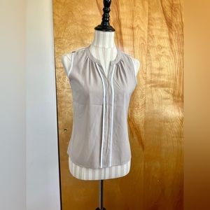 Calvin Klein beige sleeveless top